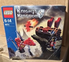 Rare Lego Knights Kingdom 8873 La catapulte à boules de feu OVP Neuf Boite Scelé