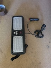 vehicle flashing lights orange