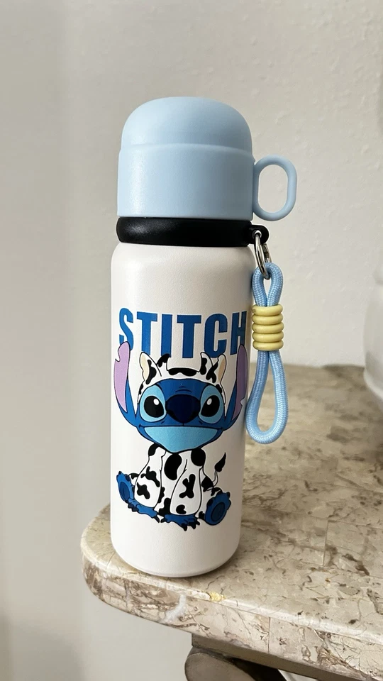 Stitch Cow water Bottle & Cup - Image 4 of 4