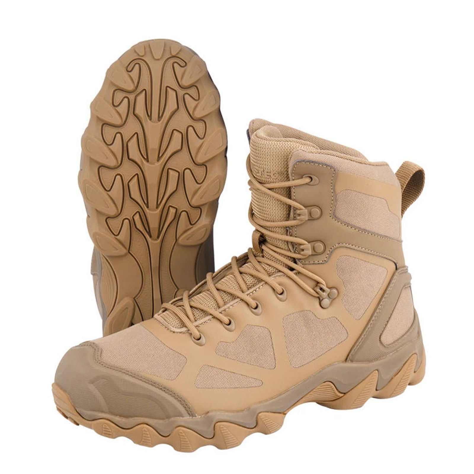 MIL-TEC Chimera High Boots Lightweight Breathable Trekking Hiking Coyote