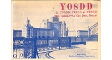 1963 Romania QSL Card-Suceava Radio Contact-Bucharest View-Cold War Era