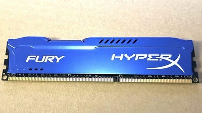Kingston Hyper x Fury 8GB DDR3 240-Pin HX316C10F/8 Desktop Memory RAM