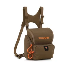 Binocular Harness Chest Pack with Rangefinder Pouch Bino Case for Hunting Hik...