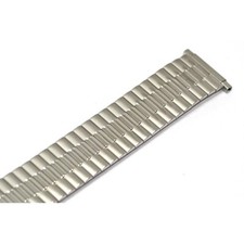 SPEIDEL 16-22 M SILVER TWIST O FLEX STRETCH EXPANSION WATCH BAND STRAP 5.6 inch