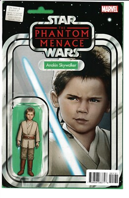 OBI-WAN & ANAKIN #1, ACTION FIGURE VARIANT, STAR WARS,NM/M, Marvel Comics (2016)