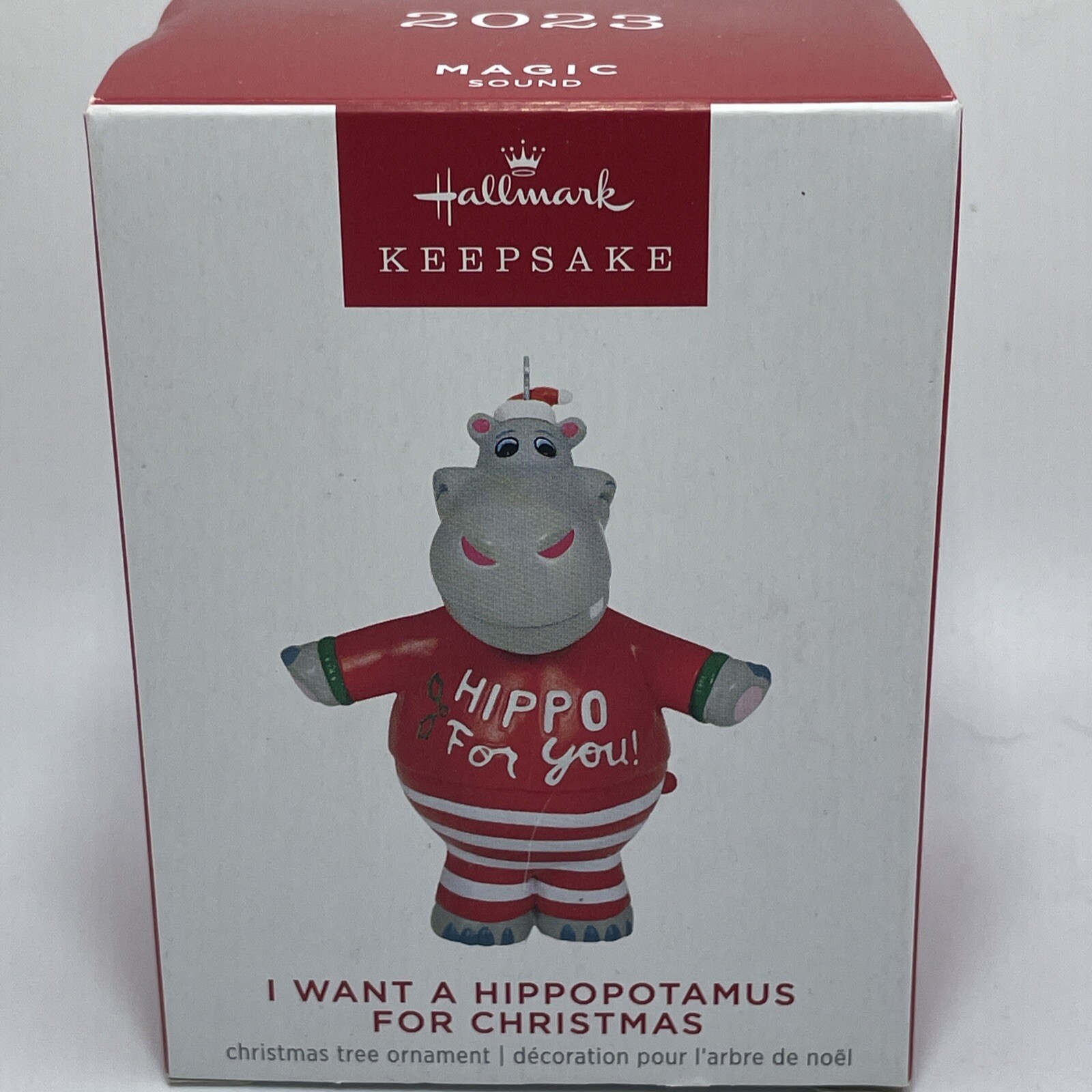 I want a hippopotamus for christmas 2025 hallmark keepsake ornament