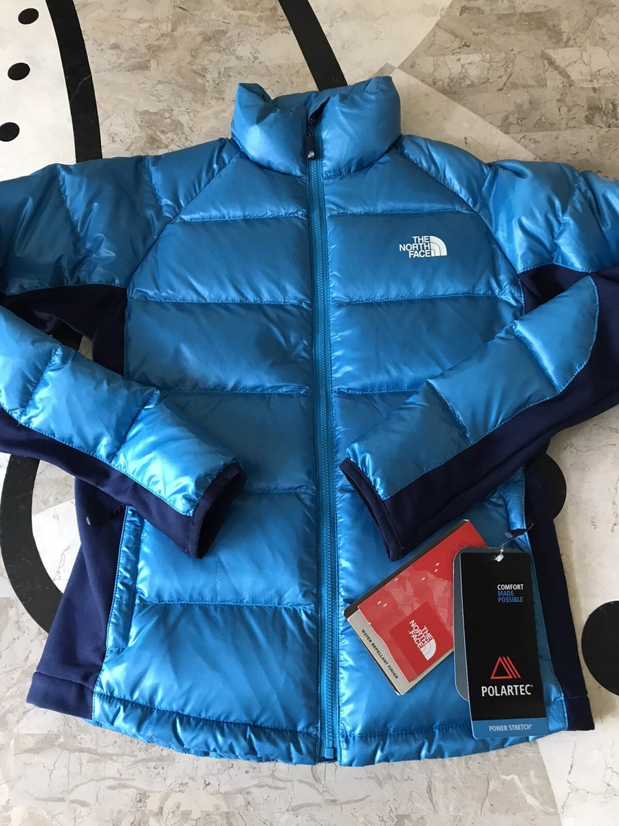 THE NORTH FACE WOMENS SUMMIT SERIES WATERPROOF 800 DOWN JACKET ACUSTIC BLUE  S