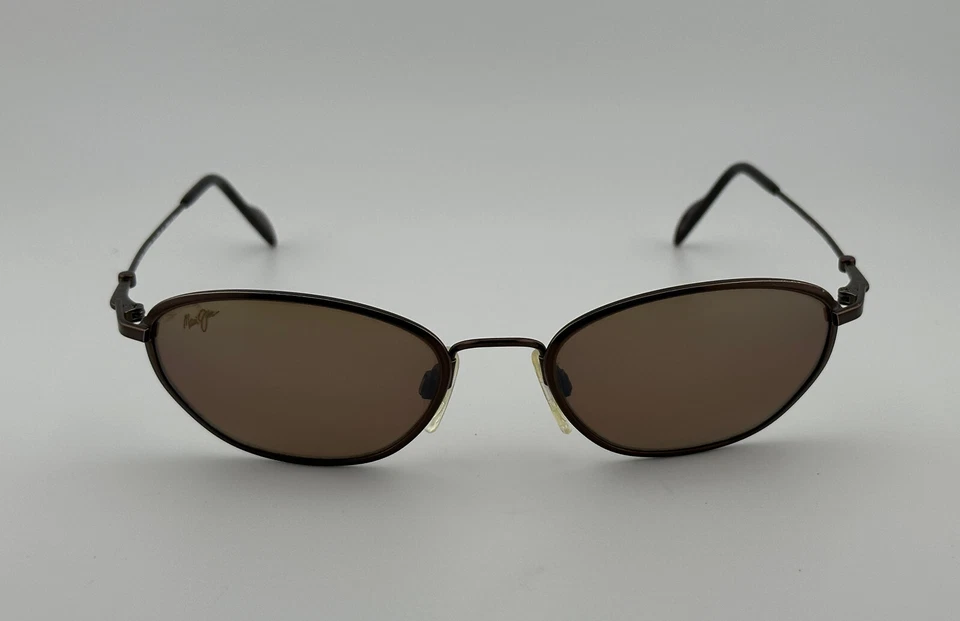 Gafas de sol polarizadas vintage Maui Jim KAUAI cobre/bronce 305-23 vidrio - COMO NUEVAS Foto 4 de 4