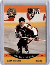1990-91 Pro Set Mark Messier V Edmonton Oilers #349