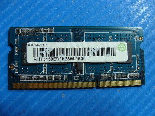 Lenovo T530 Ramaxel 2GB 1Rx8 PC3-12800S SO-DIMM Memory RAM RMT3150ED58E8W-1600 - Picture 1 of 2