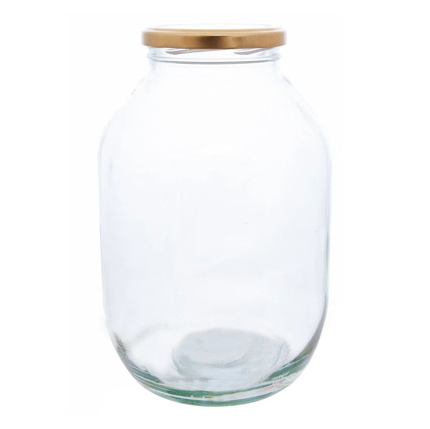 3 x Half Gallon Glass Pickling Jar 2372ml Fermenting Kombucha Pickle Sweets
Opens in a new window or