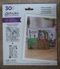 Crafters Companion, Simple Pleasures stamp and die set