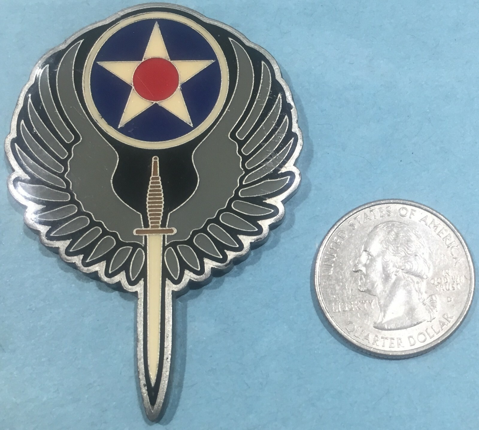 US AIR FORCE SPECIAL OPERATIONS (AFSOC) CHALLENGE COIN CHIEF MASTER SERGEANT
