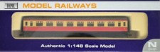 Dapol NC-021A Collett Third Class Coach W7038 in BR Carmine & Cream Livery