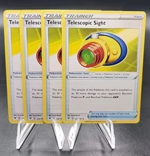 4x Telescopic Sight 160/185 Trainer Playset Pokémon Sword & Shield Vivid Voltage