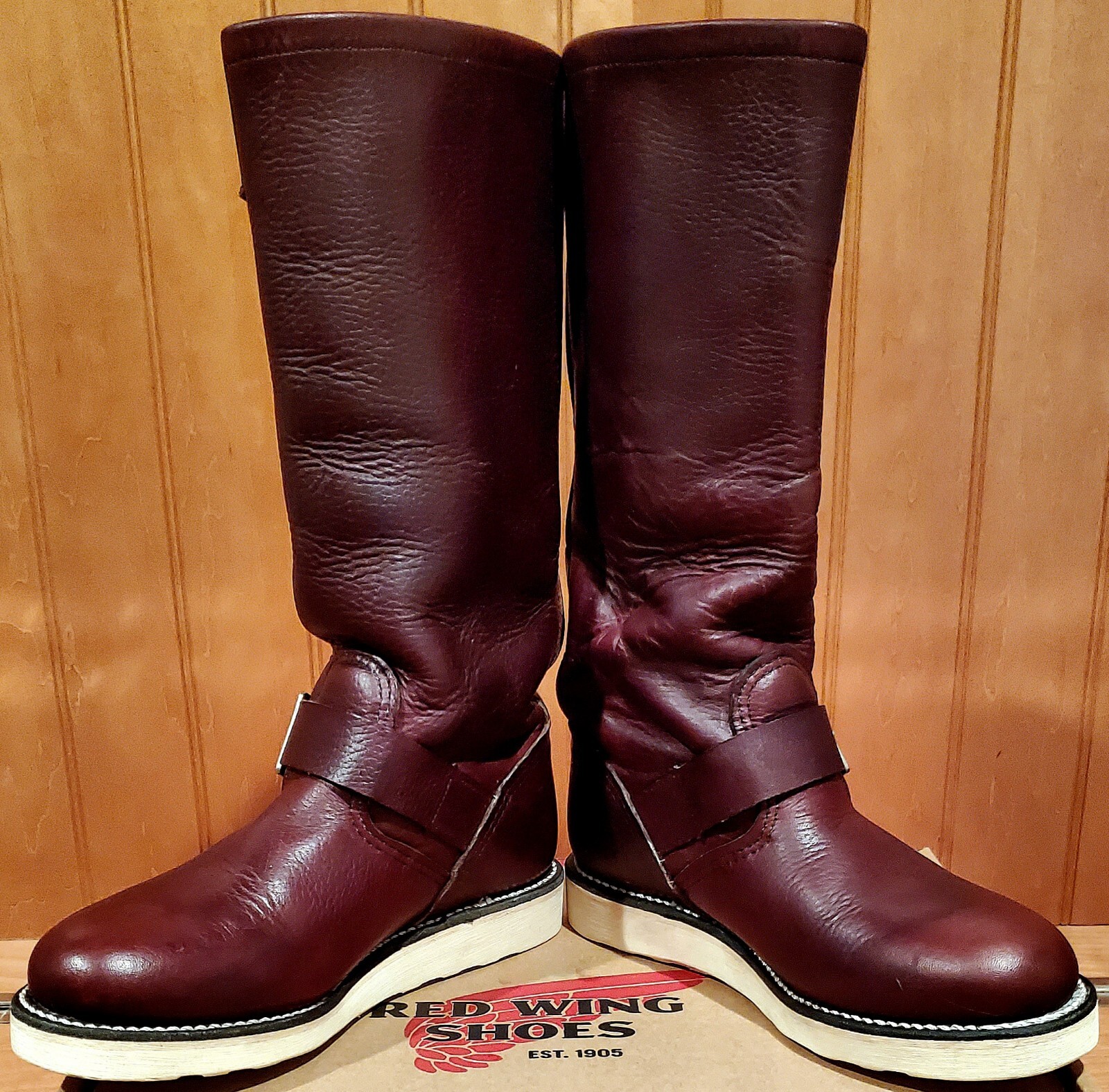 Red Wing 2987 Engineer Boots Size 6B (Soft Toe) eBay