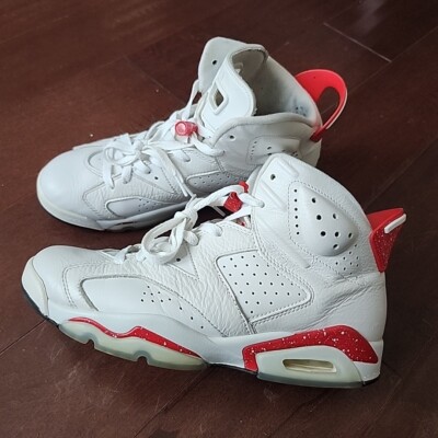 Air Jordan 6 Retro (Sz 8.5) Red Oreo Men s CT8529-162 Basketball Shoes 