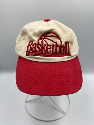 Basketball Youth Childs Kids Adjustable Strapback Hat Cap Beige