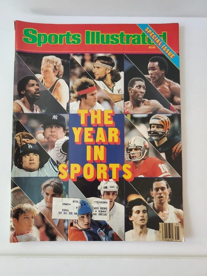 The Year In Sports - Lot of 6 Sports Illustrated Magazine -1979 thru 1984 - Image 4 of 4