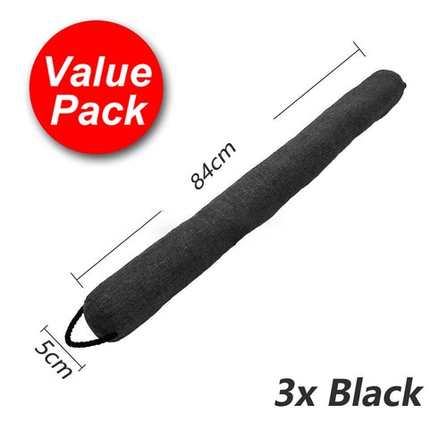 Heavy Duty Door Snake Sausage Draught Wind Door Draft Stopper Excluder Door Stop - Picture 6 of 10