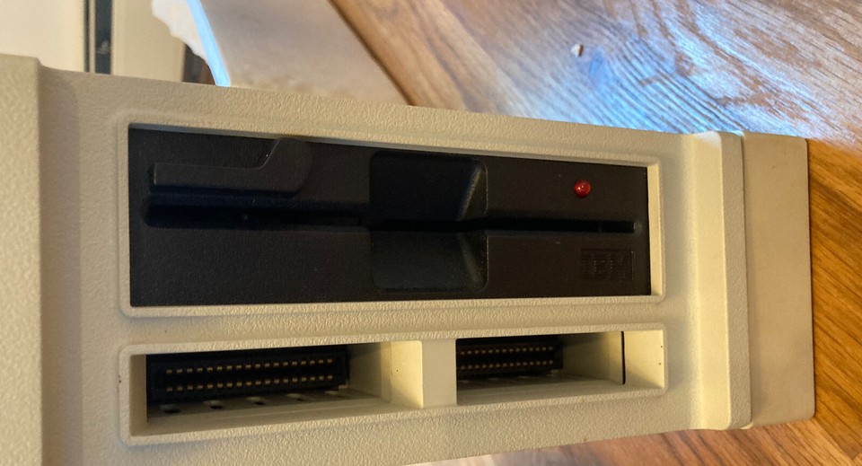 Vintage IBM PC Jr Computer and PC Jr Keyboard Cables Original Box CIB ...