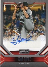  2020 Panini Playbook Auto #PAYL Yoan Lopez