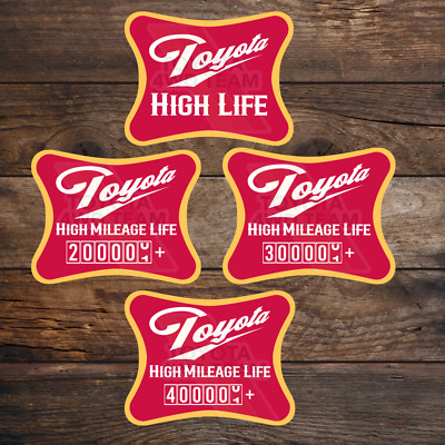 Toyota Decal 200k High Miles Club SR5 4X4 4Runner TRD Tundra Fj - Foto 8