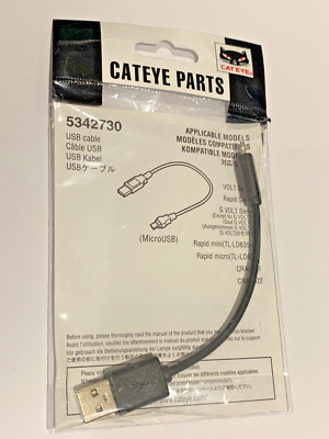 CATEYE Micro USB Ladekabel