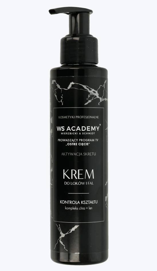 WS Academy Professional Curl Enhancing Cream Anti Frizz Chia Complex &Flax 150ml