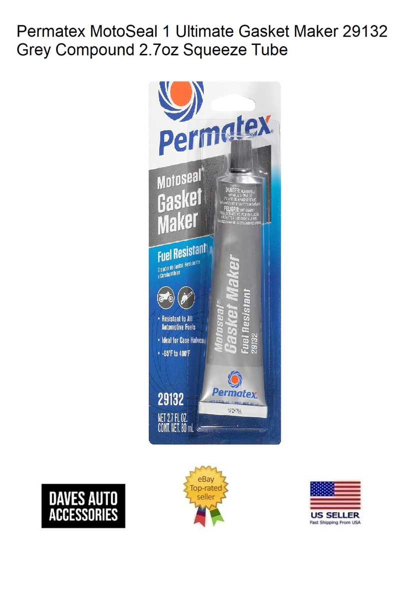 Permatex MotoSeal 1 Ultimate Gasket Maker 29132 Grey Compound 2.7