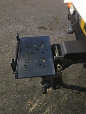 WINCH BRACKET FOR DISCOVERY DEFENDER DIXON BATES DROPPER STYLE TOW BAR MOUNTING