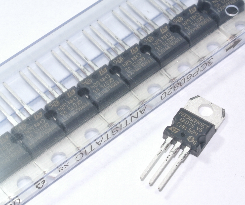 FERD60M45CT STM Field effect rectifier dual TO220-3 [ 5 pcs ] | eBay