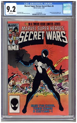 Marvel Super Heroes Secret Wars # 8 CGC 9.2 NM- White pages 12/84