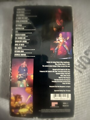 SLAYER VHS TAPE LIVE INTRUSION VINTAGE NO CD NO LP | eBay
