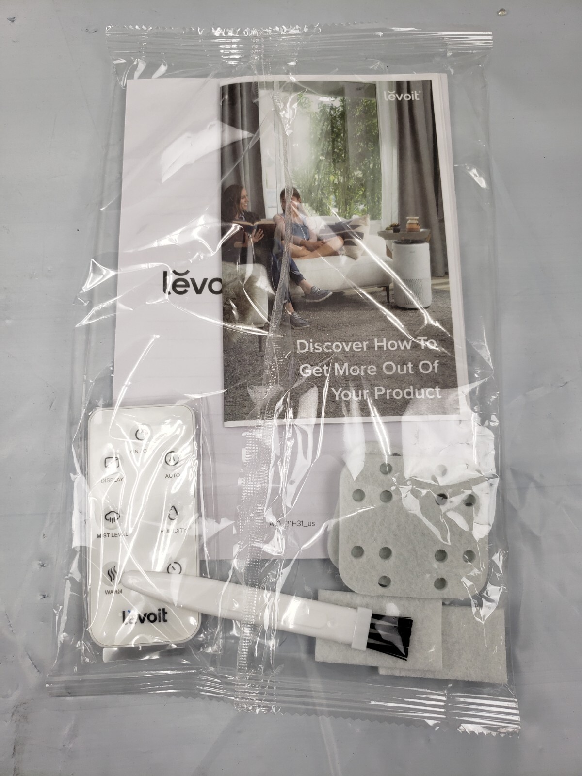 New LEVOIT Cool & Warm Mist Hybrid Ultrasonic 6L Humidifier Diffuser with Remote