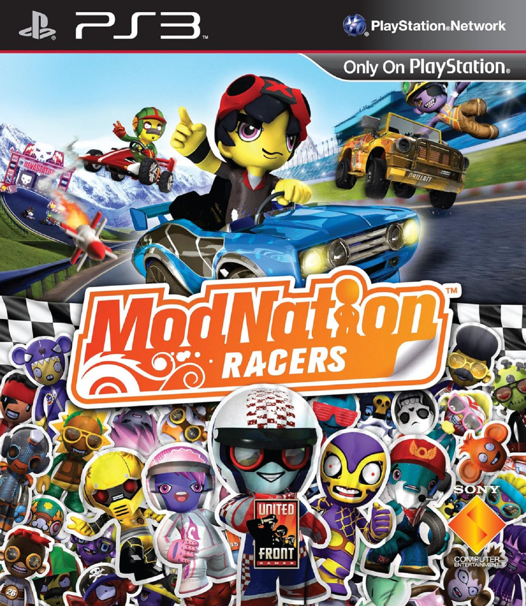 ModNation Racers Essentials PS3 PlayStation 3 Video Game Mint Cond