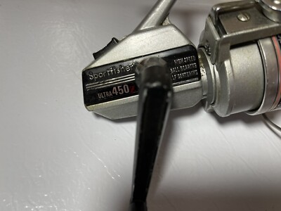 Vintage D.A.M. Quick 550 Saltwater Spinning Fishing Reel Made in Germany Old Vtg
