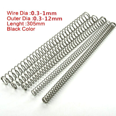 #ad 305mm Compression Spring Y type 304 Stainless Steel Pressure Springs 0.3 2mm Dia $14.39