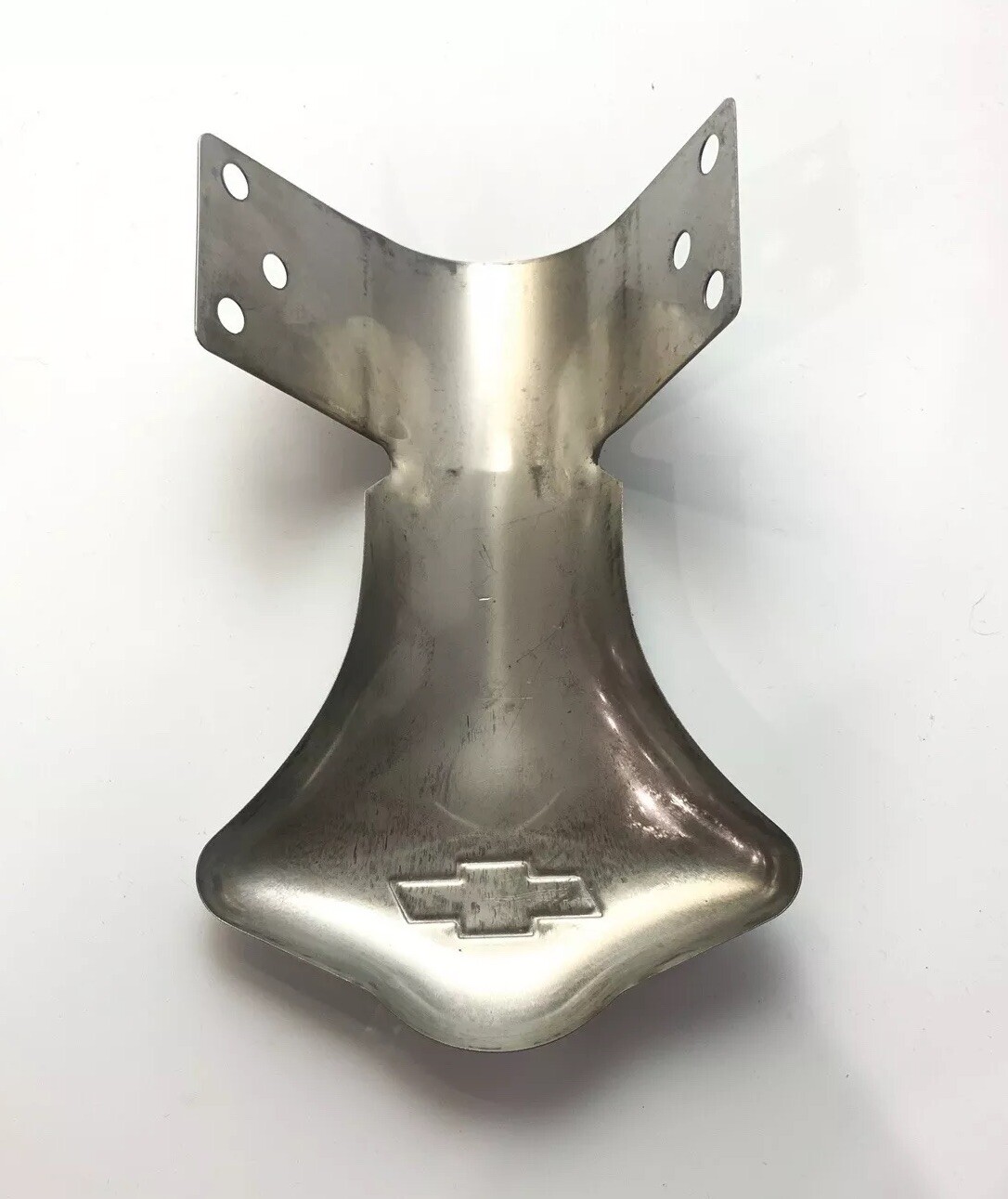 Chevy Bowtie Logo Custom Muffler Exhaust Tail Pipe Deflector Shield Tip