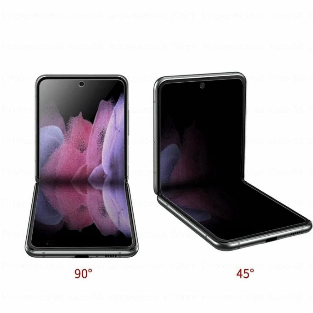 Anti-Spy Blickschutz Hydrogel Panzerfolie für Samsung Galaxy Z Flip 3 4 5 6