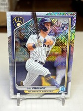 2024 Bowman Chrome Mega #39 Sal Frelick RC (Mojo Refractor) Milwaukee Brewers