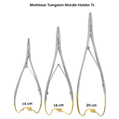 DOMO MATHIEU TUNGSTEN TC Needle Holders Dental Surgical FORCEP UK CA SUTURING