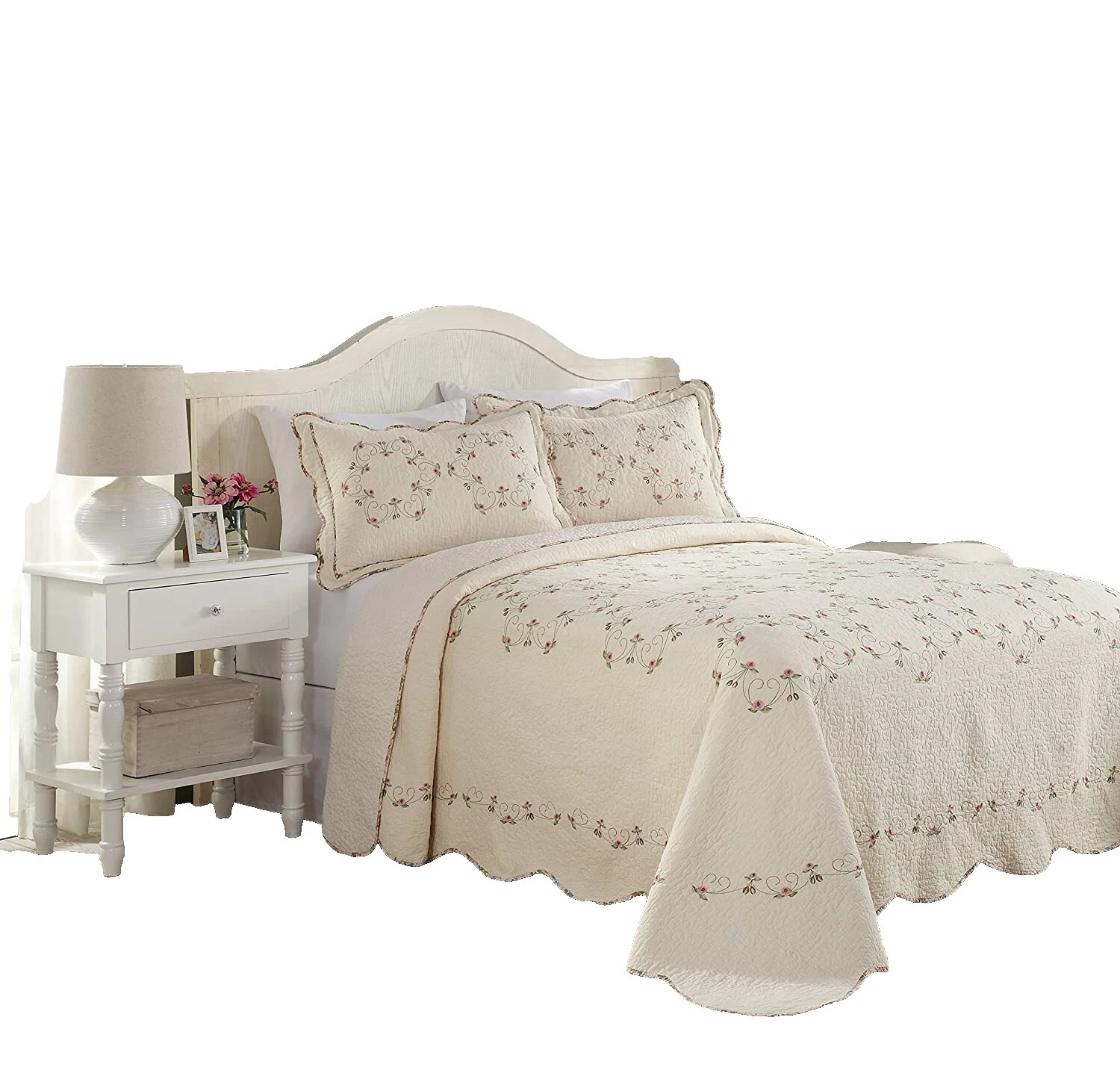 Cotton Flowers Quilts, Bedspreads & Coverlets