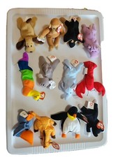 McDonald's 1998 Happy Meal Toys Teenie Beanie Babies Complete Set Of 12