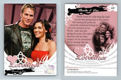 Phoebe & Dex #48 Charmed Destiny 2006 Inkworks Trading Card