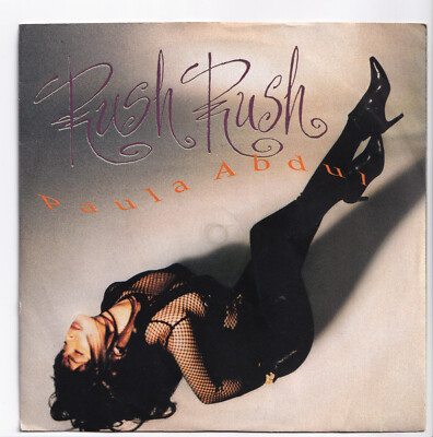 (Q250) Paula Abdul, Rush Rush - 1991 - 7'' vinyl