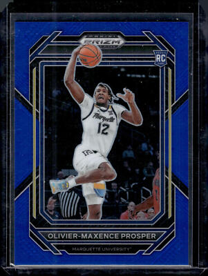 2023 Panini Prizm Draft Picks #44 Olivier-Maxence Prosper Blue #/199