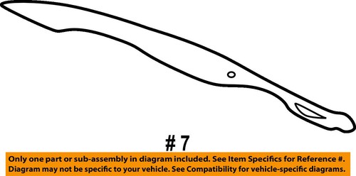 99 00 01 PORSCHE 911 Convertible soft Top Strap RIGHT 99656109000 OEM ITEM # 7 - Picture 2 of 2