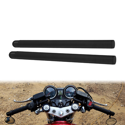 7/8'' 22mm Universal Motorcycle Black CNC Adjustable Handle Bar Clip On Ons Fork