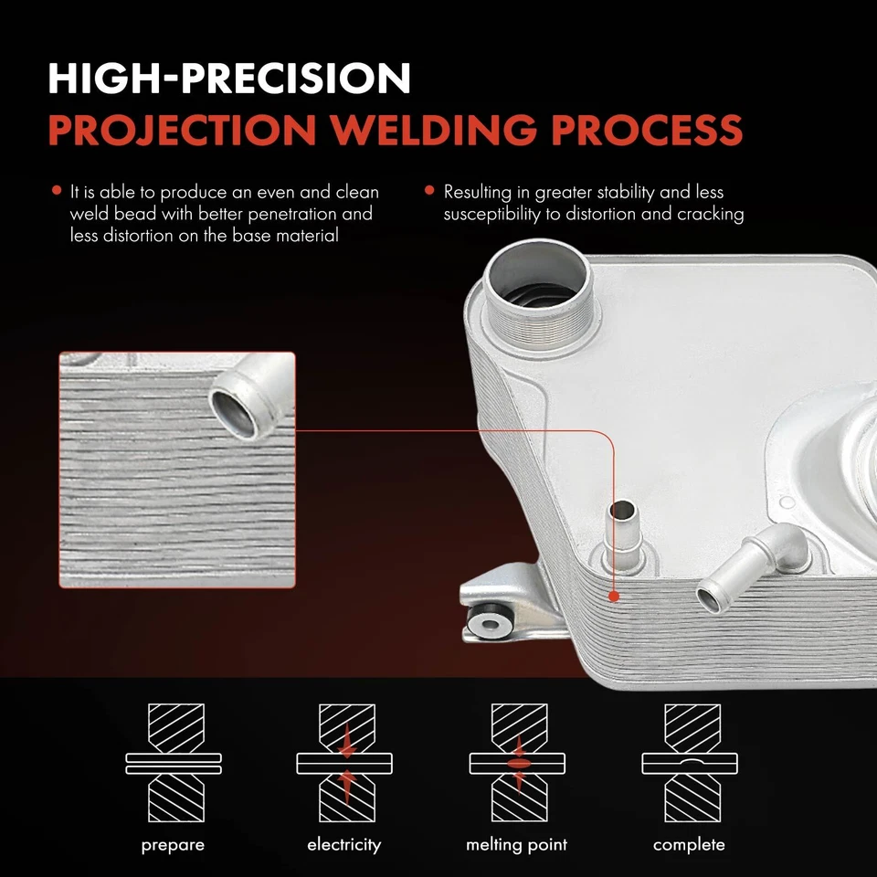 Intercooler enfriador de aire para Ford F-250 F-350 Super Duty 2017-2022 V8 6,7 L diésel Foto 4 de 4